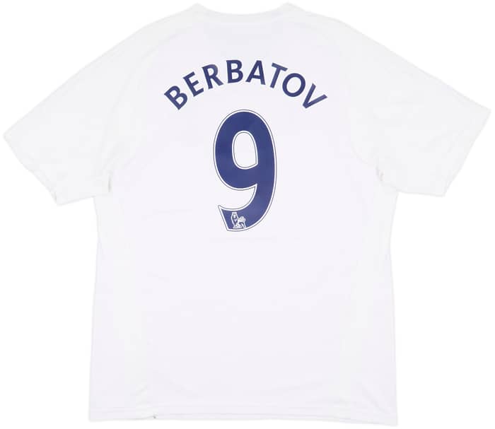 2007-08 Tottenham Home Shirt Berbatov #9 - 7/10 - (L)