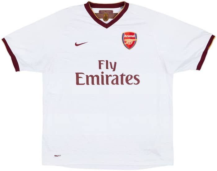 2007-08 Arsenal Away Shirt Fabregas #4 - 9/10 - (XL)