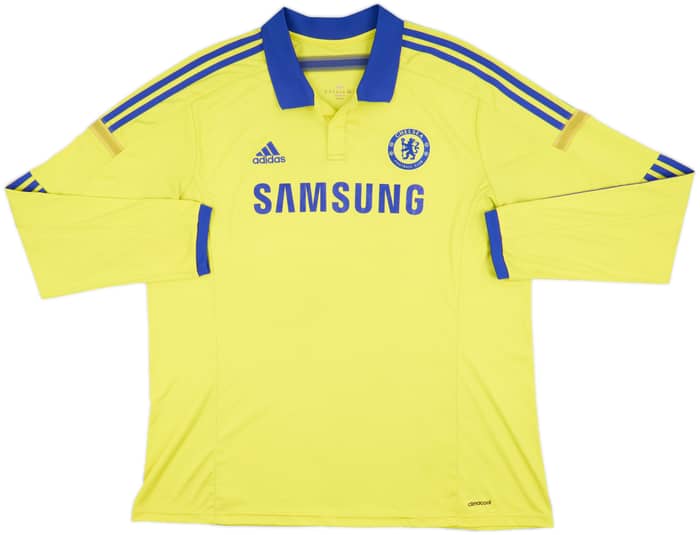 2014-15 Chelsea Away L/S Shirt Drogba #11 - 8/10 - (XXL)