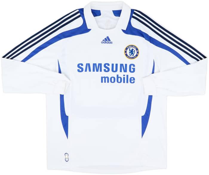 2007-08 Chelsea Third L/S Shirt Drogba #11 - 8/10 - (L)