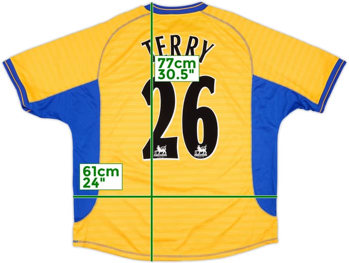 2000-01 Chelsea Away Shirt Terry #26 - 10/10 - (XXL)