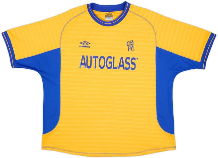 2000-01 Chelsea Away Shirt Zola #25 - 8/10 - (XXL)