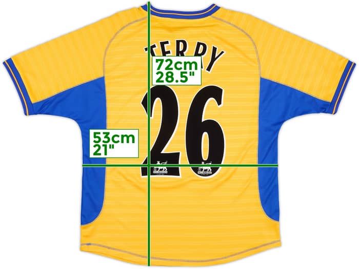 2000-01 Chelsea Away Shirt Terry #26 - 9/10 - (M)