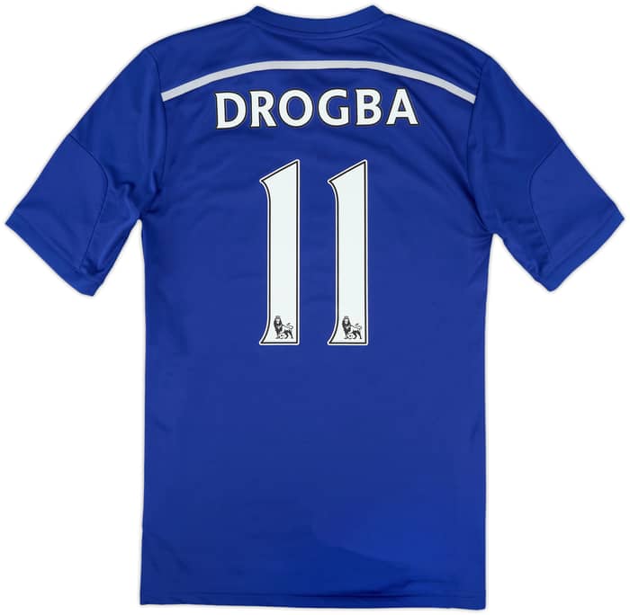 2014-15 Chelsea Home Shirt Drogba #11 - 8/10 - (S)