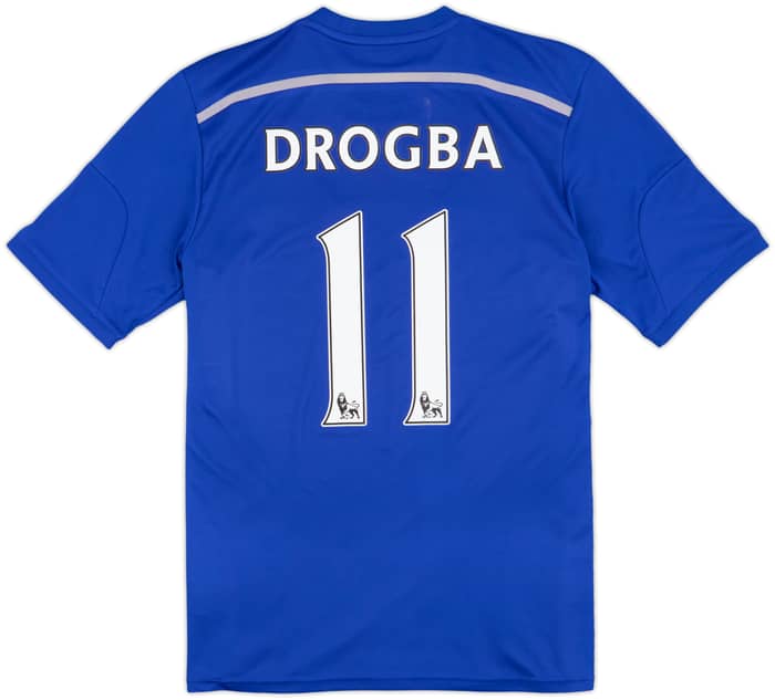 2014-15 Chelsea Home Shirt Drogba #11 - 6/10 - (S)