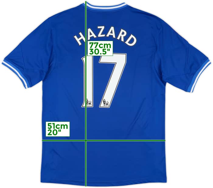2013-14 Chelsea Home Shirt Hazard #17 - 5/10 - (M)