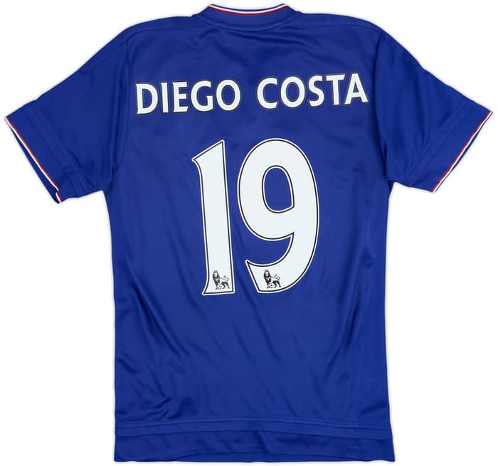 2015-16 Chelsea Home Shirt Diego Costa #19 - 7/10 - (XS)