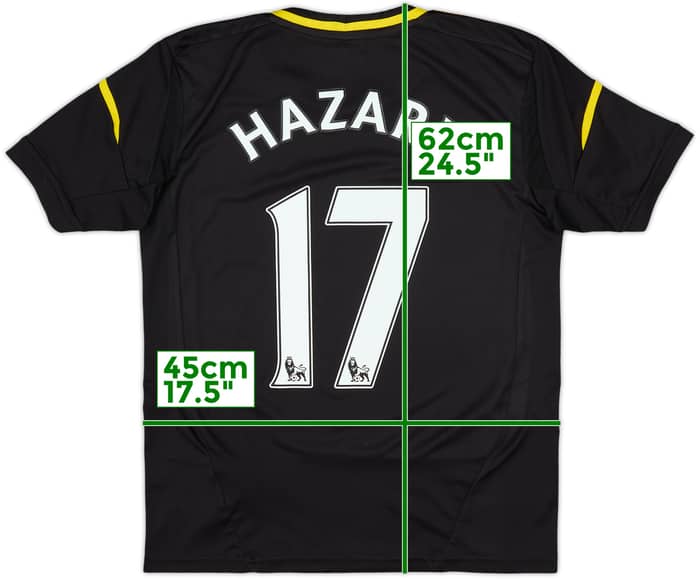 2012-13 Chelsea Third Shirt Hazard #17 - 7/10 - (L.Boys)
