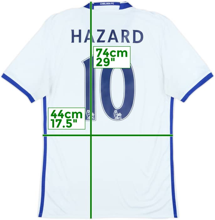 2016-17 Chelsea Third Shirt Hazard #10 - 6/10 - (S)