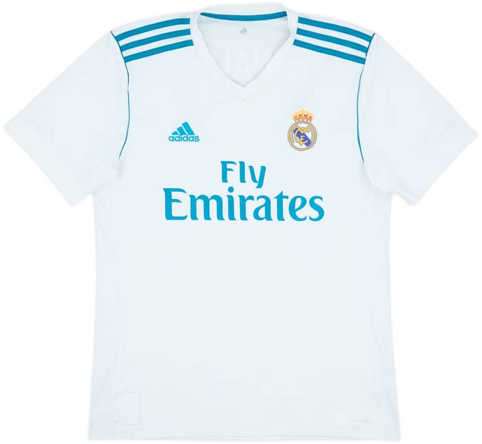 2017-18 Real Madrid Home Shirt Ronaldo #7 - 8/10 - (M)