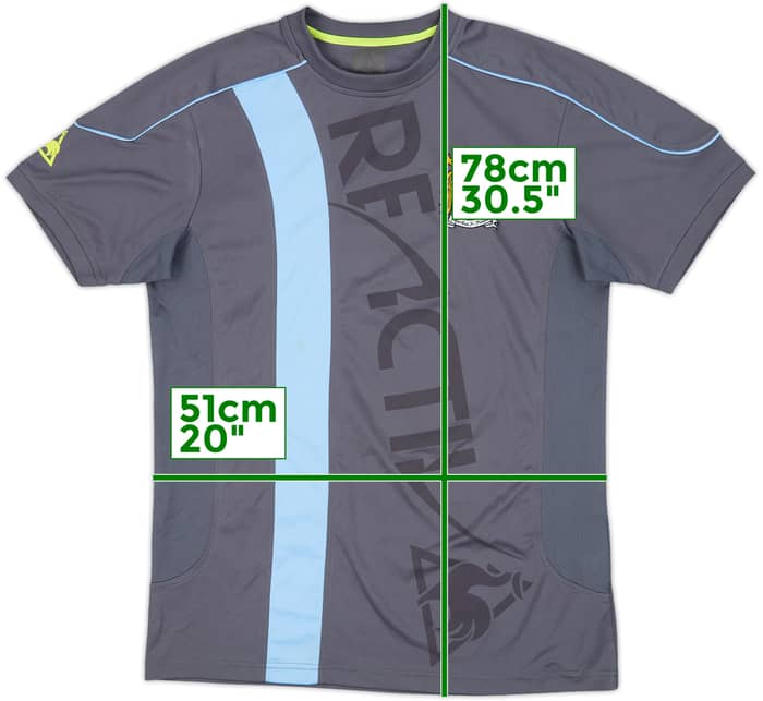 2008-09 Manchester City Le Coq Sportif Training Shirt - 8/10 - (M)