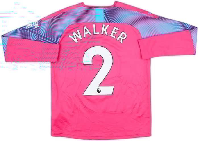 2019-20 Manchester City GK Shirt Walker #2 - 9/10 - (L.Boys)