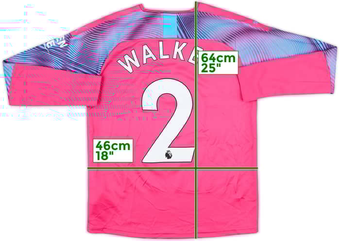 2019-20 Manchester City GK Shirt Walker #2 - 9/10 - (L.Boys)