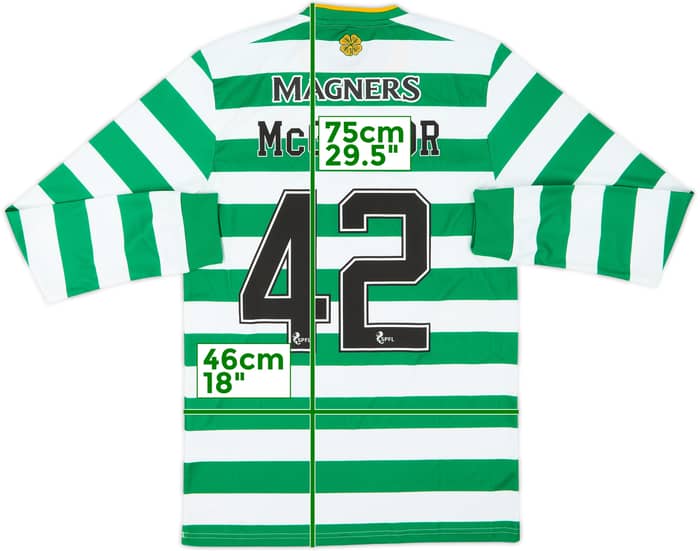 2020-21 Celtic Home L/S Shirt McGregor #41 (S)