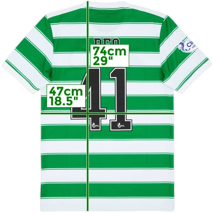 2021-22 Celtic Home Shirt Reo #41 - 3/10 - (S)