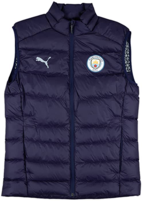 2021-22 Manchester City Puma Gilet - 8/10 - (M)