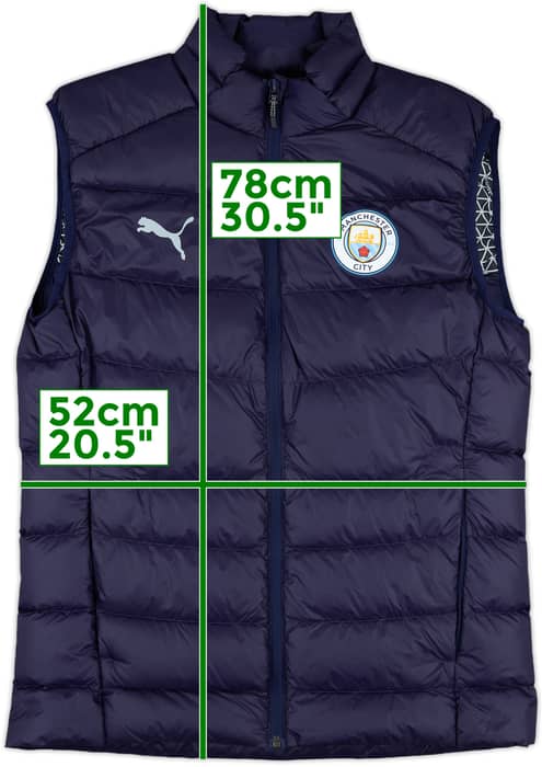 2021-22 Manchester City Puma Gilet - 8/10 - (M)