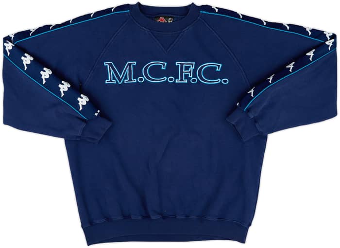 1997-99 Manchester City Kappa Sweat Top - 8/10 - (M)