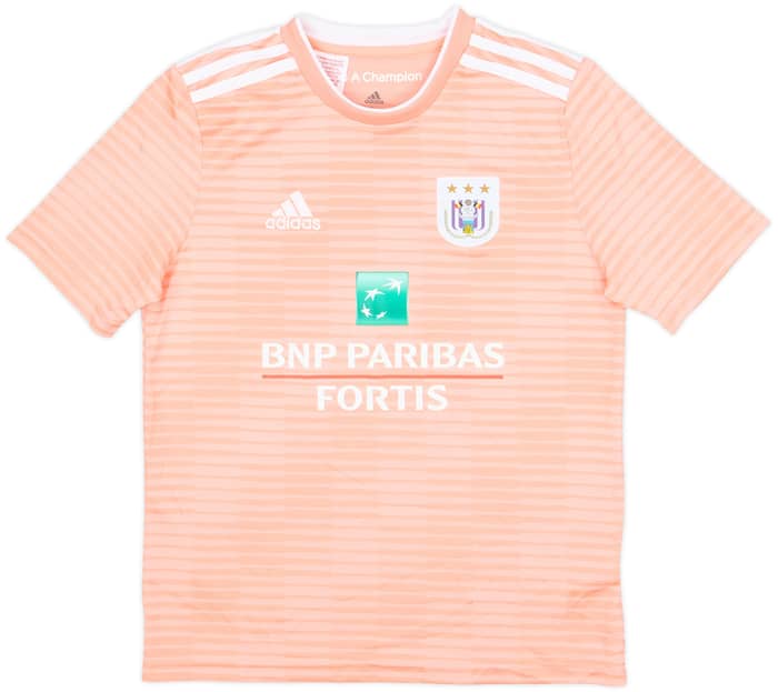 2018-19 Anderlecht Away Shirt - 9/10 - (L.Boys)