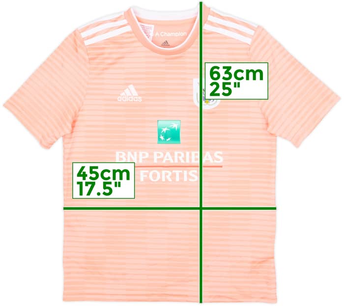 2018-19 Anderlecht Away Shirt - 9/10 - (L.Boys)
