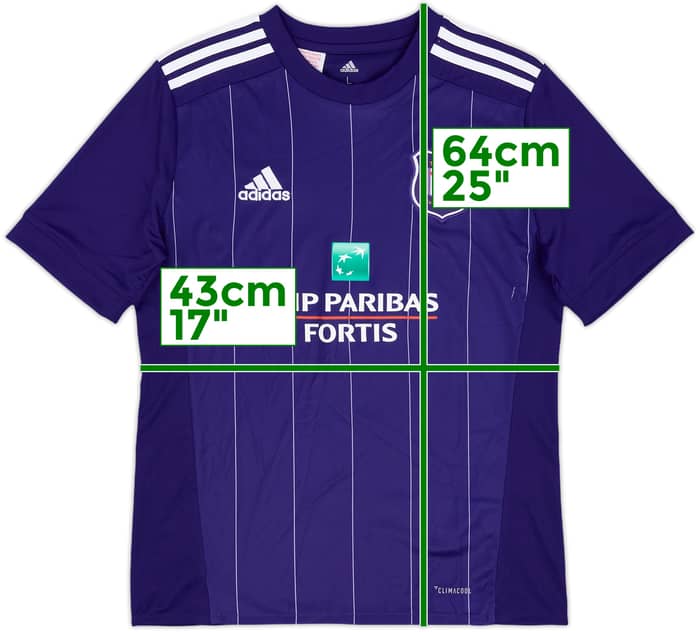 2017-18 Anderlecht Home Shirt - 8/10 - (L.Boys)