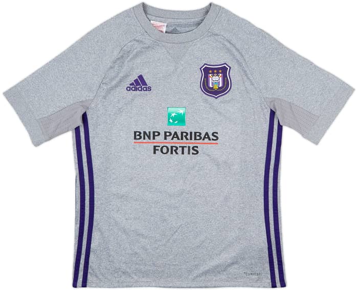 2017-18 Anderlecht Away CL Shirt - 10/10 - (L.Boys)