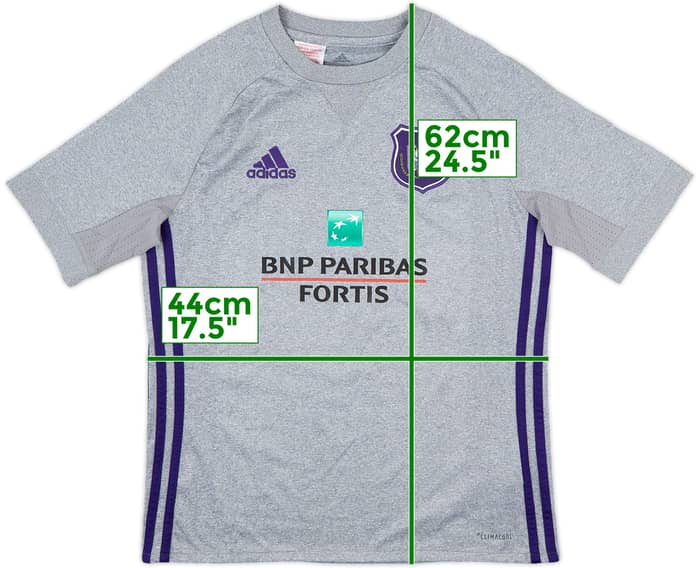 2017-18 Anderlecht Away CL Shirt - 10/10 - (L.Boys)