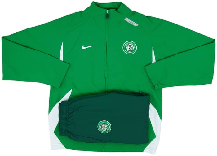 2007-08 Celtic Nike Tracksuit - 9/10 - (L.Boys)