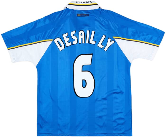 1997-99 Chelsea Home Shirt Desailly #6 - 9/10 - (L)