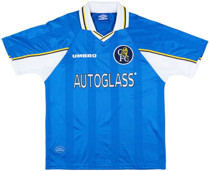 1997-99 Chelsea Home Shirt Desailly #6 - 9/10 - (L)
