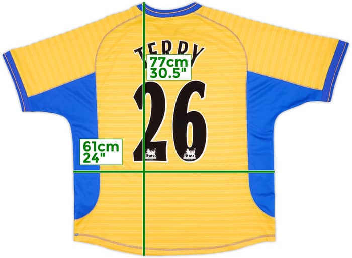 2000-01 Chelsea Away Shirt Terry #26 - 9/10 - (XL)
