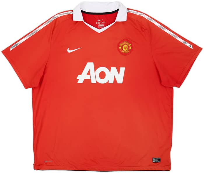 2010-11 Manchester United Home Shirt Owen #7 - 5/10 - (3XL)