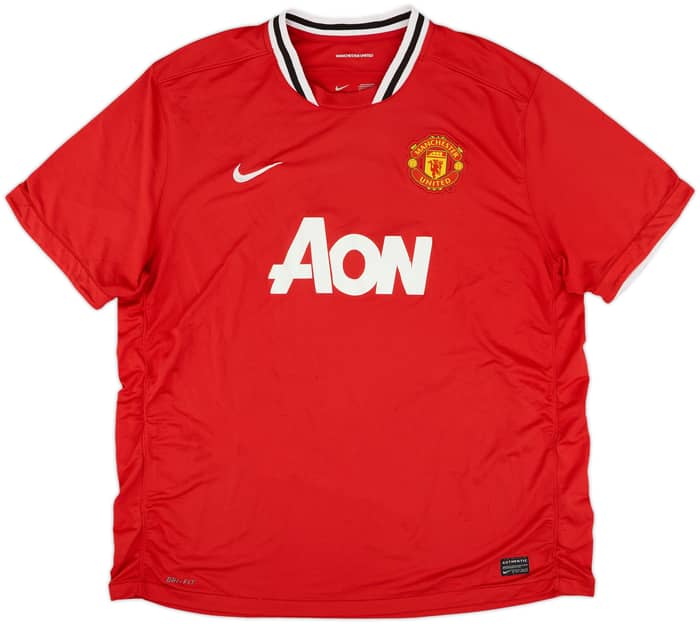 2011-12 Manchester United Home Shirt Berbatov #9 - 7/10 - (3XL)