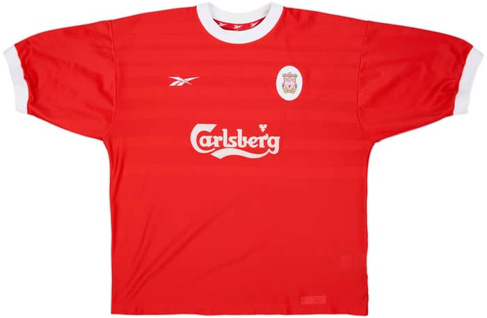 1998-00 Liverpool Home Shirt Owen #10 - 6/10 - (XL)