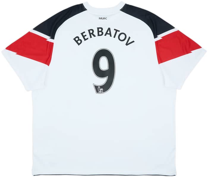 2010-12 Manchester United Away Shirt Berbatov #9 - 6/10 - (3XL)