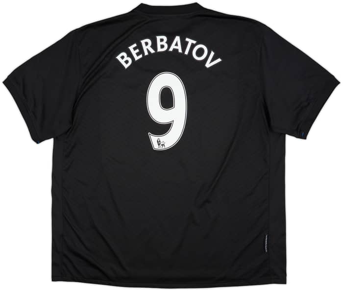 2009-10 Manchester United Away Shirt Berbatov #9 - 7/10 - (3XL)