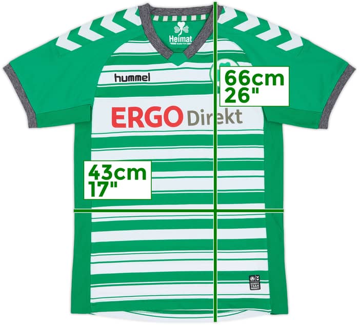 2013-14 Greuther Furth Home Shirt - 8/10 - (XL.Boys)