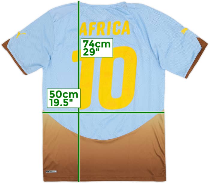 2010-11 Africa Unity Special Edition Third Shirt Africa #10 - 7/10 - (M)