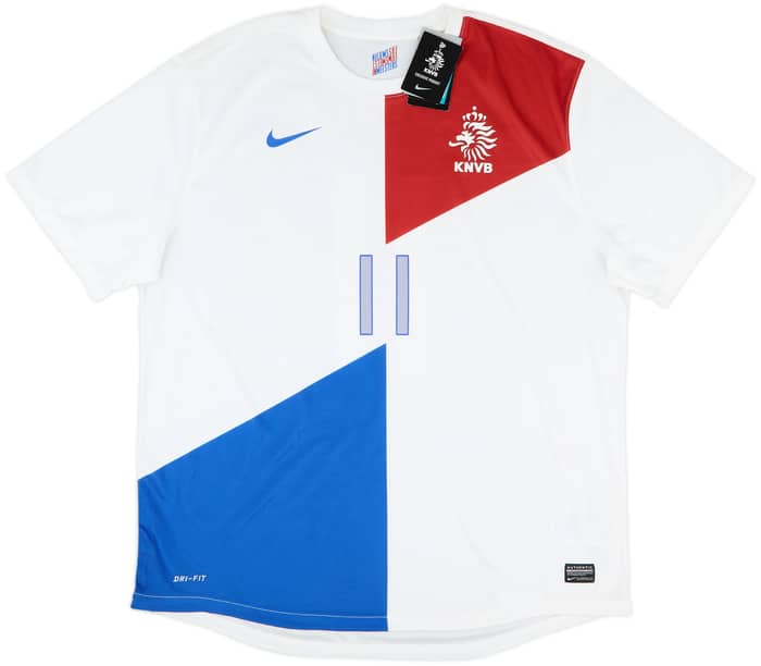 2013-14 Netherlands Away Shirt Robben #11 (XXL)