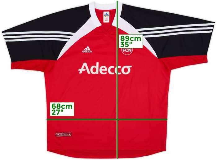 2001-02 Nurnberg Fan Club Home Shirt - 9/10 - (XXL)