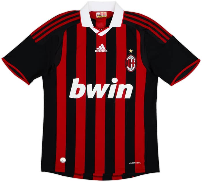 2009-10 AC Milan Home Shirt Pato #7 - 8/10 - (S)