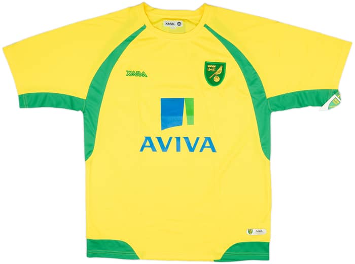 2010-11 Norwich Home Shirt (M)