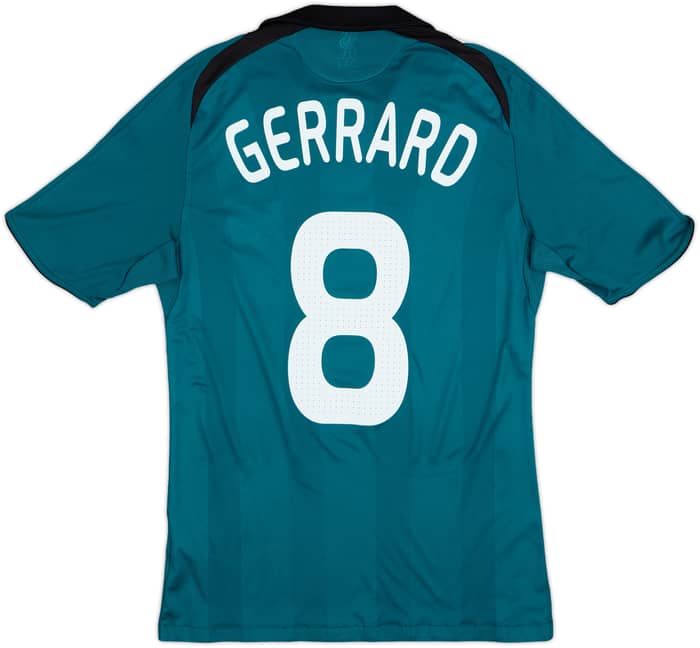 2008-09 Liverpool Third Shirt Gerrard #8 - 5/10 - (S)