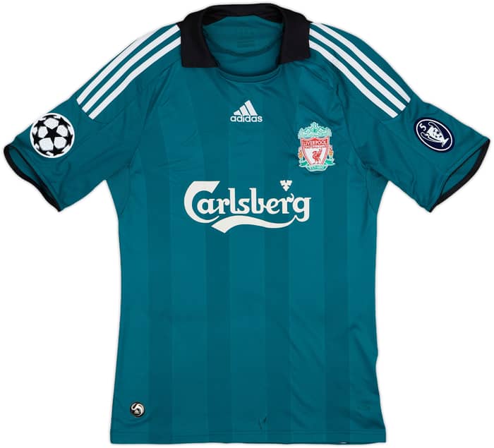 2008-09 Liverpool Third Shirt Gerrard #8 - 5/10 - (S)