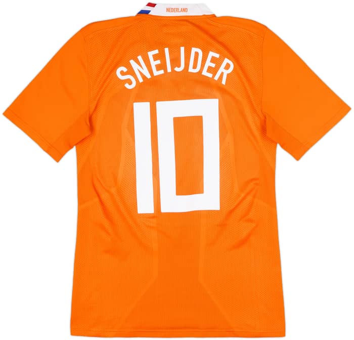 2008-10 Netherlands Limited Edition Player Issue Home Shirt Sneijder #10 - 9/10 - (L)