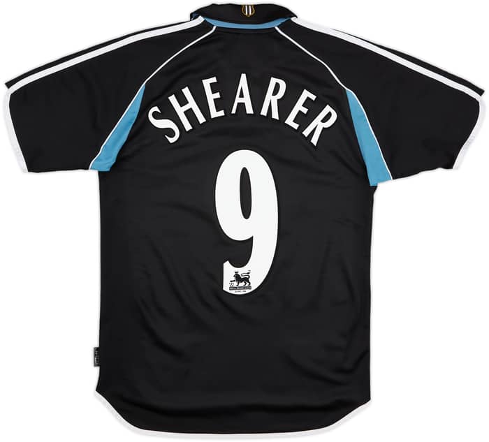 2000-01 Newcastle Away Shirt Shearer #9 - 9/10 - (S)