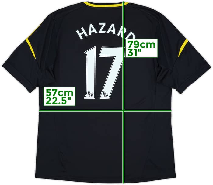 2012-13 Chelsea Third Shirt Hazard #17 - 7/10 - (XL)
