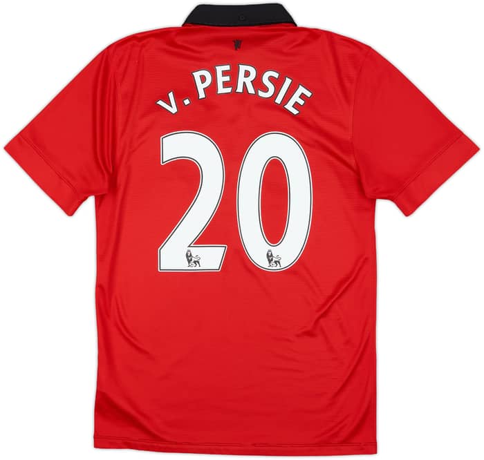 2013-14 Manchester United Home Shirt V.Persie #20 - 9/10 - (S)