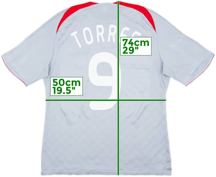 2008-09 Liverpool Away Shirt Torres #9 - 6/10 - (L)