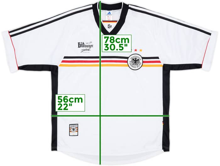 1998-00 Germany Home/Training Shirt - 8/10 - (L)